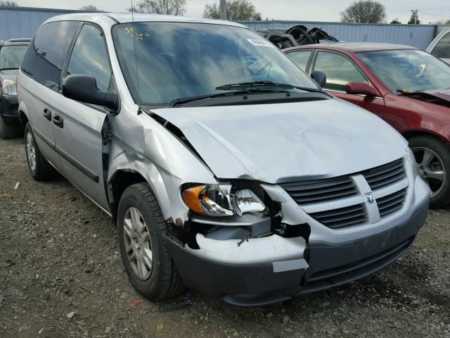 1D4GP25BX5B154519 - 2005 DODGE CARAVAN SE SILVER photo 1