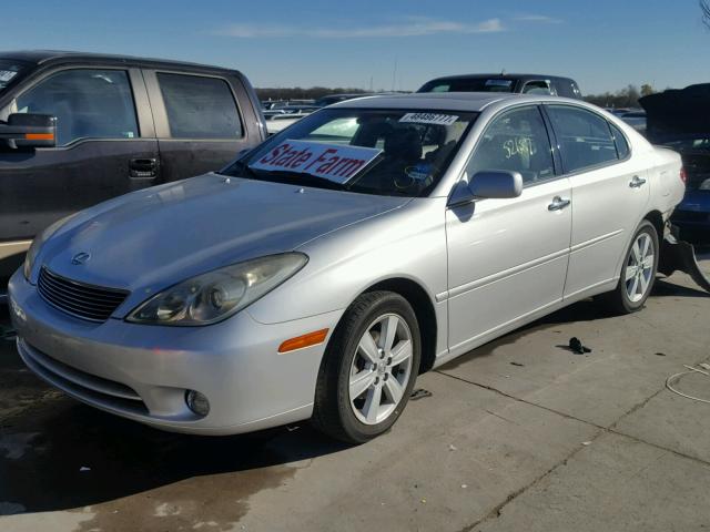 JTHBA30G355097689 - 2005 LEXUS ES 330 SILVER photo 2