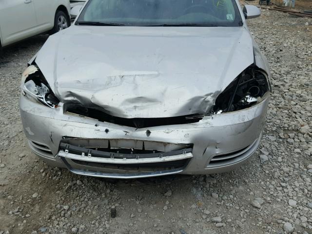 2G1WT55K969378009 - 2006 CHEVROLET IMPALA LT SILVER photo 9