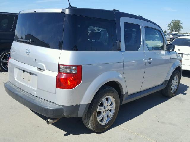 5J6YH18796L006724 - 2006 HONDA ELEMENT EX SILVER photo 4