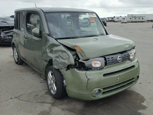 JN8AZ2KR2AT158362 - 2010 NISSAN CUBE BASE GREEN photo 1