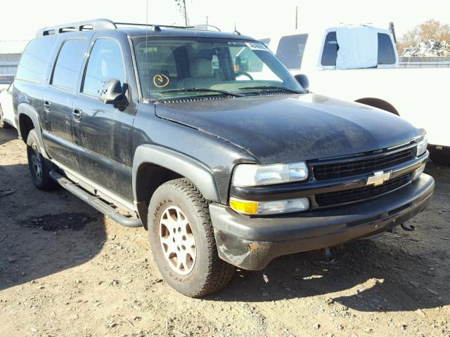 3GNFK16Z05G136803 - 2005 CHEVROLET SUBURBAN K BLACK photo 1