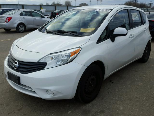 3N1CE2CP5EL405500 - 2014 NISSAN VERSA NOTE WHITE photo 2