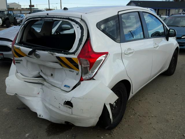 3N1CE2CP5EL405500 - 2014 NISSAN VERSA NOTE WHITE photo 4