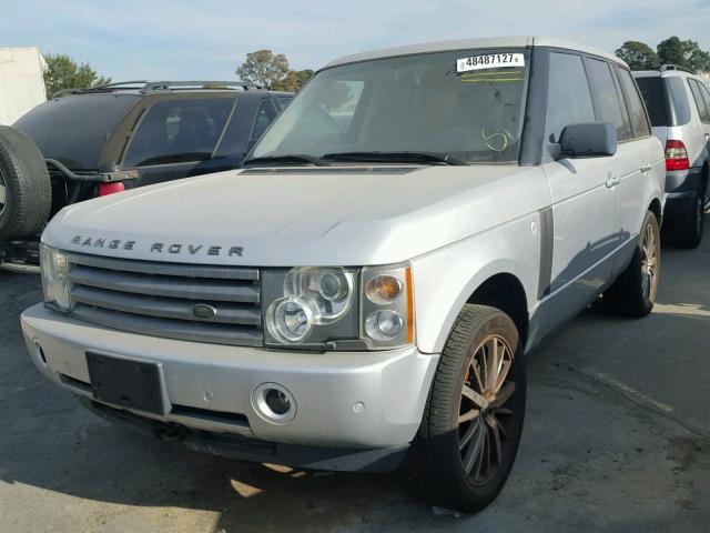 SALME11434A147271 - 2004 LAND ROVER RANGE ROVE SILVER photo 2