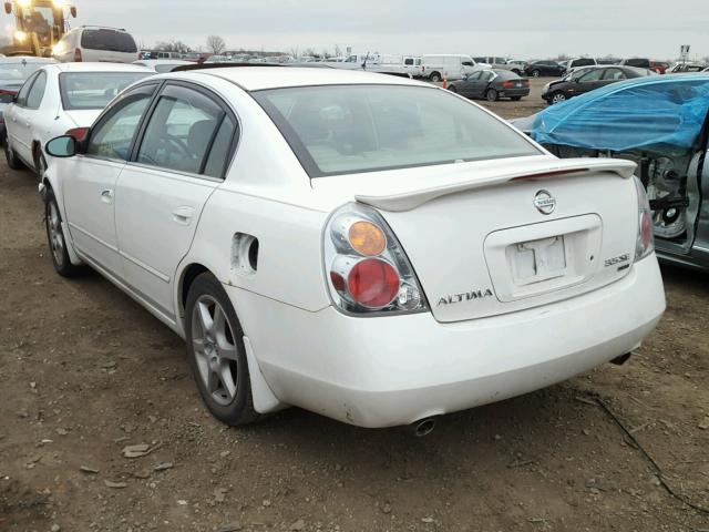 1N4BL11E24C163498 - 2004 NISSAN ALTIMA SE WHITE photo 3