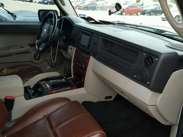 1J8HH58206C365938 - 2006 JEEP COMMANDER BLACK photo 5