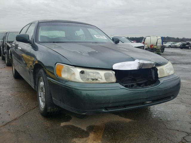 1LNHM82W0XY635346 - 1999 LINCOLN TOWN CAR S GREEN photo 1