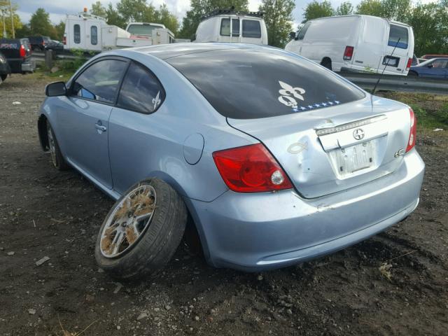 JTKDE177960099074 - 2006 TOYOTA SCION TC 蓝色 照片 3