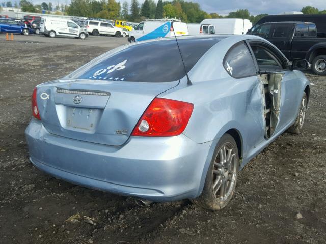 JTKDE177960099074 - 2006 TOYOTA SCION TC 蓝色 照片 4