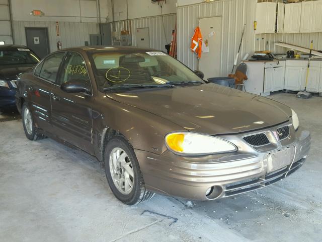 1G2NF52E02M532861 - 2002 PONTIAC GRAND AM S BROWN photo 1