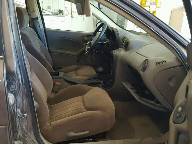 1G2NF52E02M532861 - 2002 PONTIAC GRAND AM S BROWN photo 5