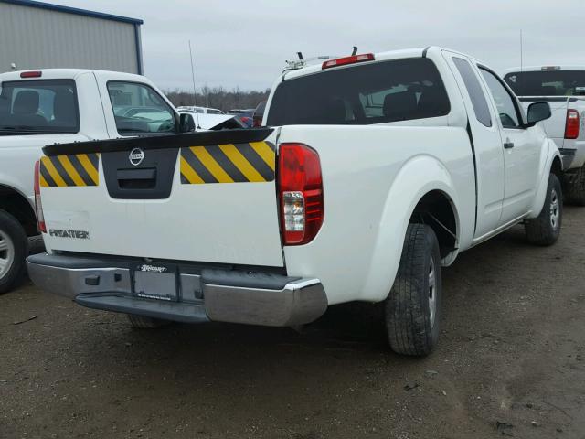 1N6BD0CT6DN729144 - 2013 NISSAN FRONTIER S WHITE photo 4