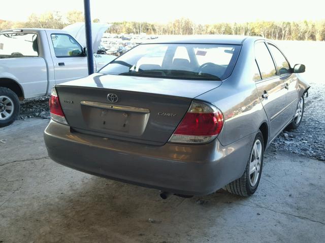 4T1BE32K85U604109 - 2005 TOYOTA CAMRY LE ნაცრისფერი ფოტო 4