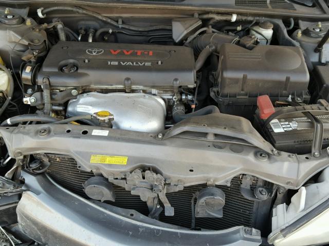 4T1BE32K85U604109 - 2005 TOYOTA CAMRY LE GRAY photo 7