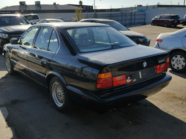 WBAHD632XSGK50246 - 1995 BMW 525 I AUTO BLACK photo 3