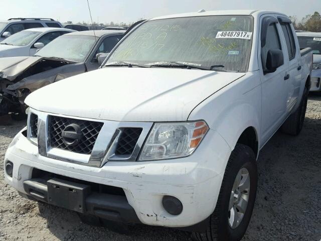 1N6AD0ER2CC427194 - 2012 NISSAN FRONTIER S WHITE photo 2