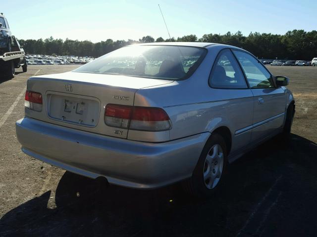 1HGEJ8142YL020877 - 2000 HONDA CIVIC EX SILVER photo 4