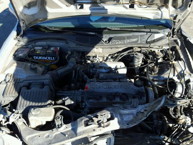 1HGEJ8142YL020877 - 2000 HONDA CIVIC EX SILVER photo 7