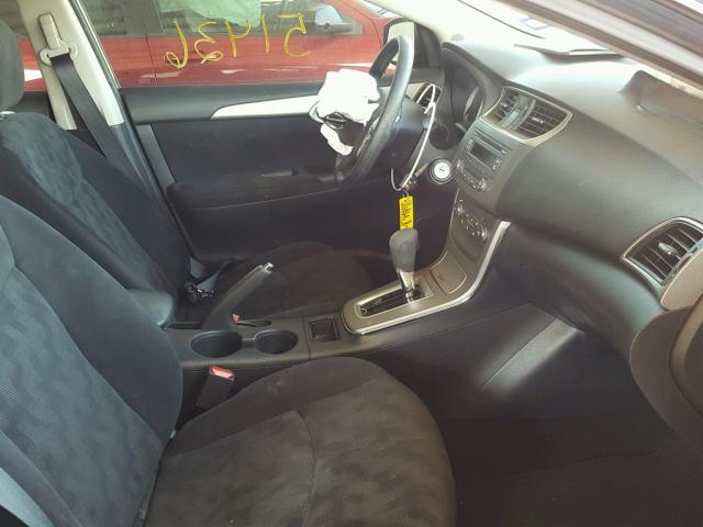 3N1AB7AP4DL676935 - 2013 NISSAN SENTRA S BLUE photo 5