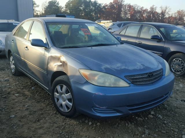 4T1BE32K72U535229 - 2002 TOYOTA CAMRY LE ლურჯი ფოტო 1