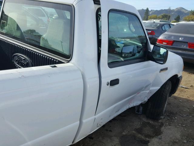 1FTYR10D59PA55159 - 2009 FORD RANGER WHITE photo 9