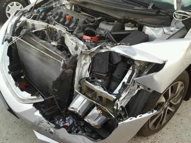 19XFB2F84FE245168 - 2015 HONDA CIVIC EX SILVER photo 9