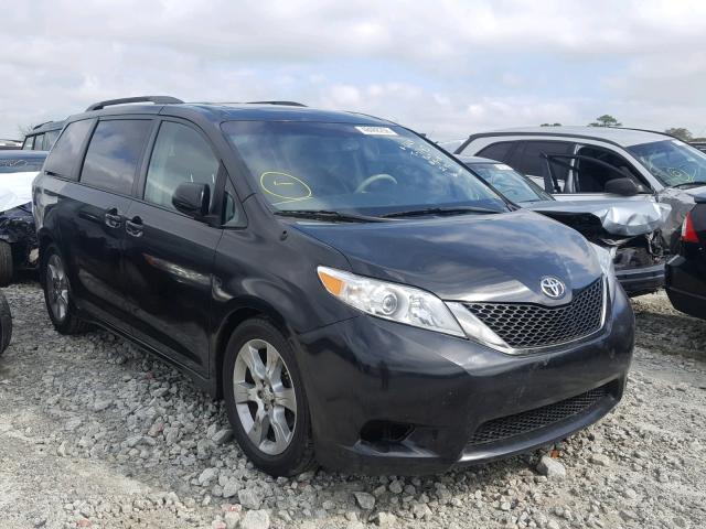 5TDXK3DC8CS246164 - 2012 TOYOTA SIENNA SPO BLACK photo 1