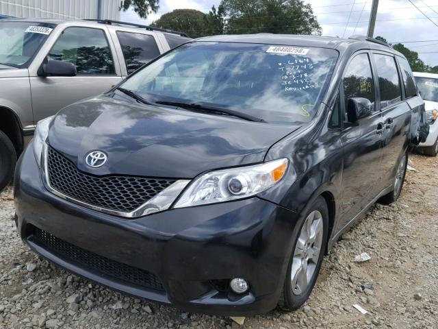 5TDXK3DC8CS246164 - 2012 TOYOTA SIENNA SPO BLACK photo 2