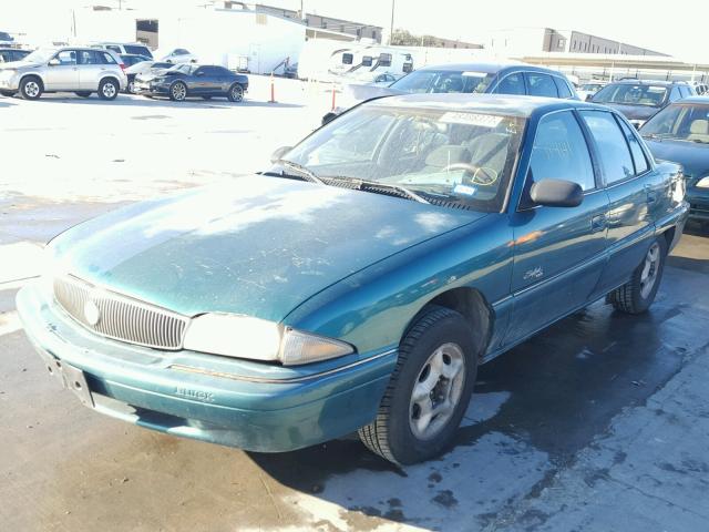 1G4NJ52M0WC409473 - 1998 BUICK SKYLARK CU GREEN photo 2