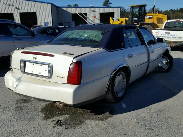 1G6KD54Y33U244266 - 2003 CADILLAC DEVILLE WHITE photo 4