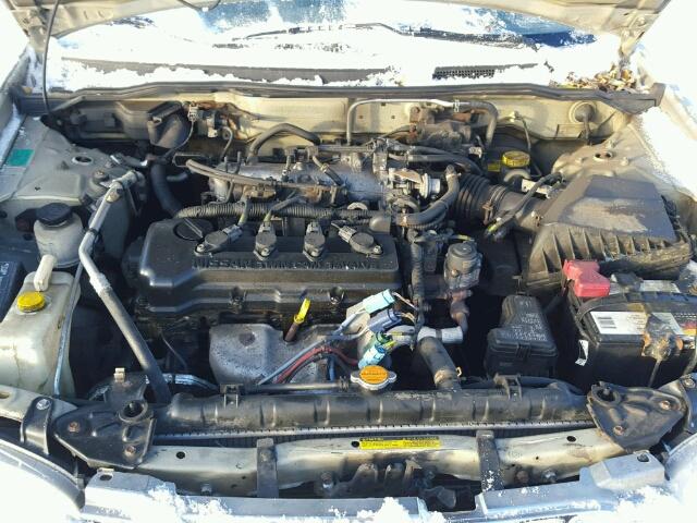 3N1CB51D91L488216 - 2001 NISSAN SENTRA XE GOLD photo 7