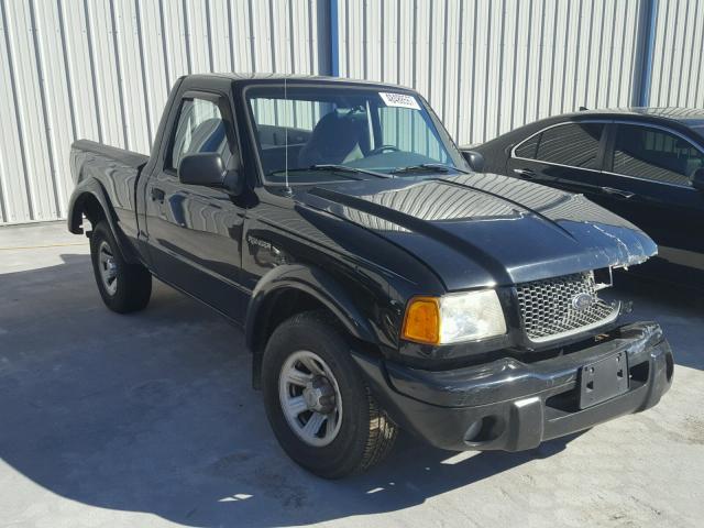 1FTYR10UX2PA75574 - 2002 FORD RANGER BLACK photo 1