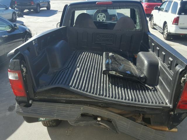 1FTYR10UX2PA75574 - 2002 FORD RANGER BLACK photo 6