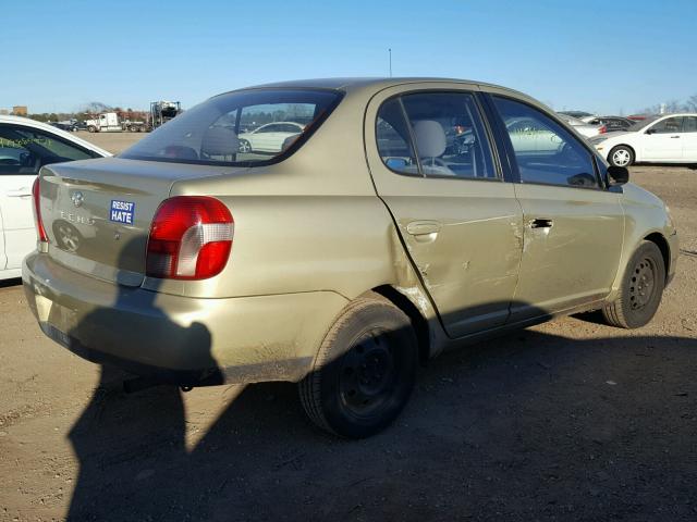 JTDBT123320234021 - 2002 TOYOTA ECHO GREEN photo 4