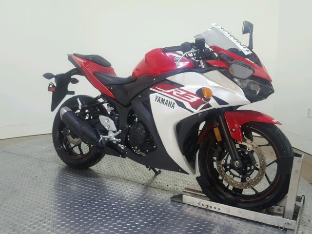 MH3RH06YXFK001796 - 2015 YAMAHA YZFR3 RED photo 2