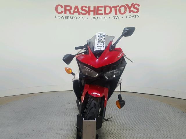 MH3RH06YXFK001796 - 2015 YAMAHA YZFR3 RED photo 3