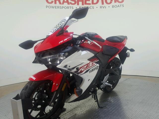 MH3RH06YXFK001796 - 2015 YAMAHA YZFR3 RED photo 4