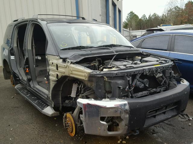 5N1AA08B05N727166 - 2005 NISSAN ARMADA SE BLACK photo 1