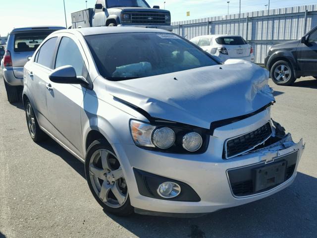 1G1JE5SH7C4138128 - 2012 CHEVROLET SONIC LTZ SILVER photo 1