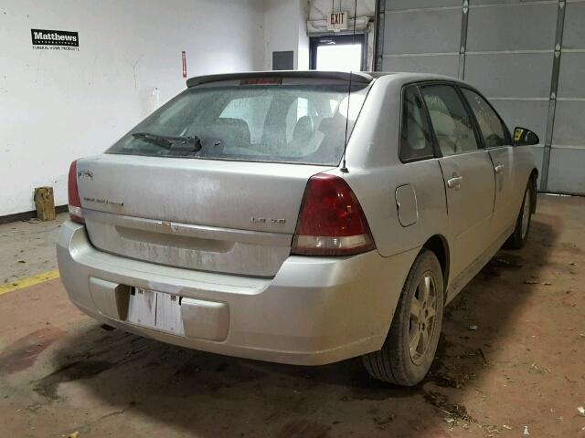 1G1ZT62895F163232 - 2005 CHEVROLET MALIBU MAX 银色 照片 4