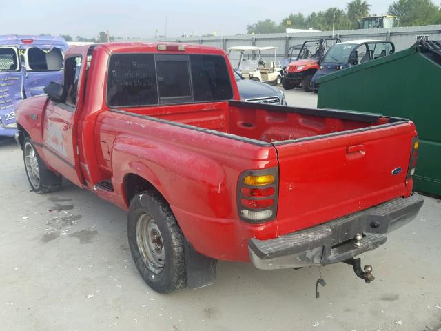 1FTYR10C3WPB32856 - 1998 FORD RANGER RED photo 3