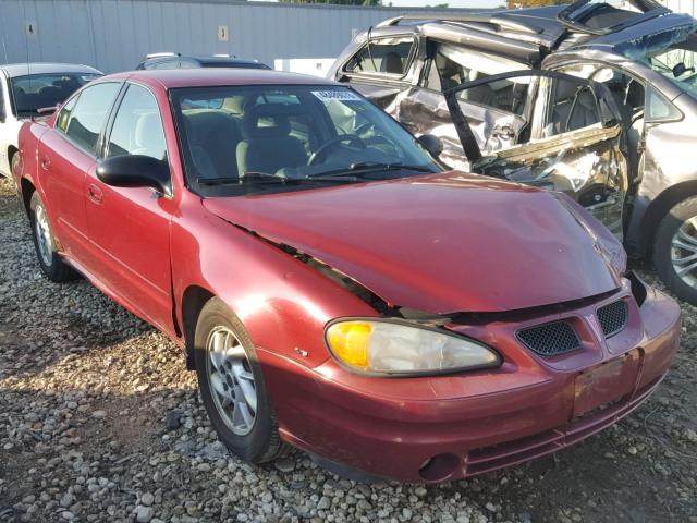 1G2NG52E44M531003 - 2004 PONTIAC GRAND AM S მუქწითელი ფოტო 1