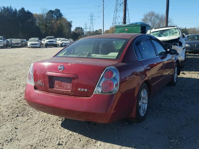 1N4AL11D16N333523 - 2006 NISSAN ALTIMA S RED photo 4