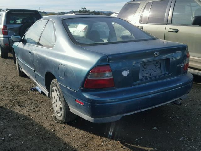 1HGCD7232SA015678 - 1995 HONDA ACCORD LX GREEN photo 3