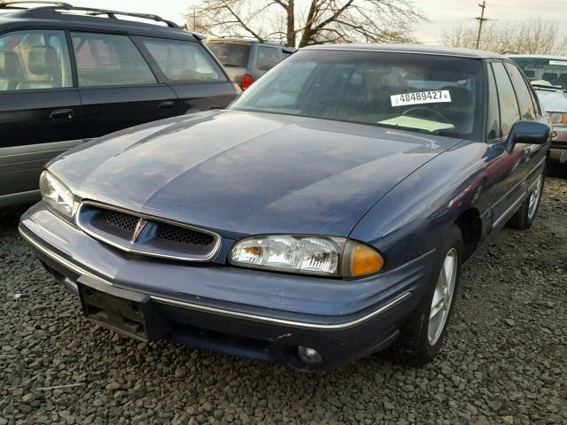 1G2HX52K0T4251421 - 1996 PONTIAC BONNEVILLE BLUE photo 2