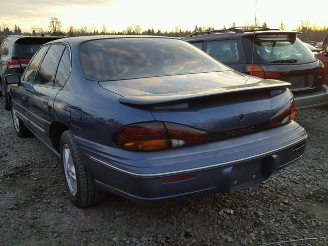 1G2HX52K0T4251421 - 1996 PONTIAC BONNEVILLE BLUE photo 3