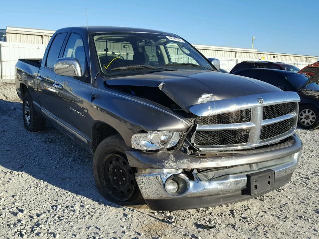 1D7HA18N93S167610 - 2003 DODGE RAM 1500 S GRAY photo 1