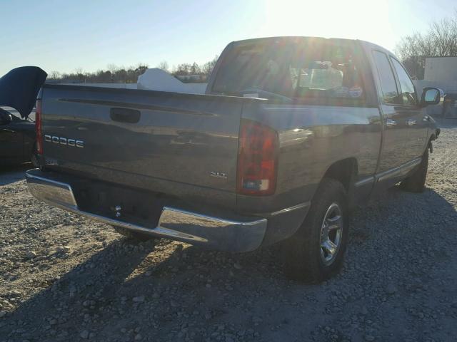 1D7HA18N93S167610 - 2003 DODGE RAM 1500 S GRAY photo 4