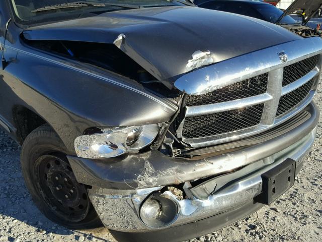 1D7HA18N93S167610 - 2003 DODGE RAM 1500 S GRAY photo 9